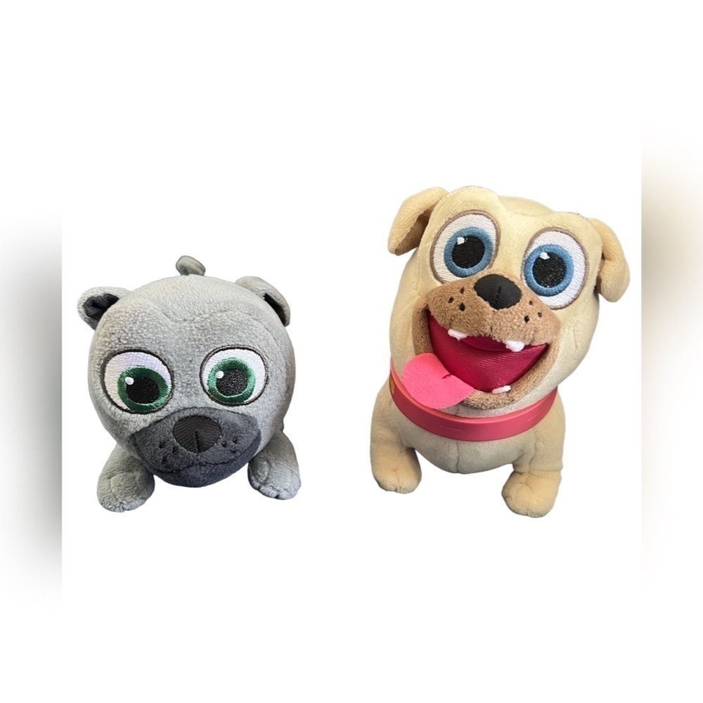 Disney Puppy Dog Pals Bingo and Rolly small stuffed animal bundle plush